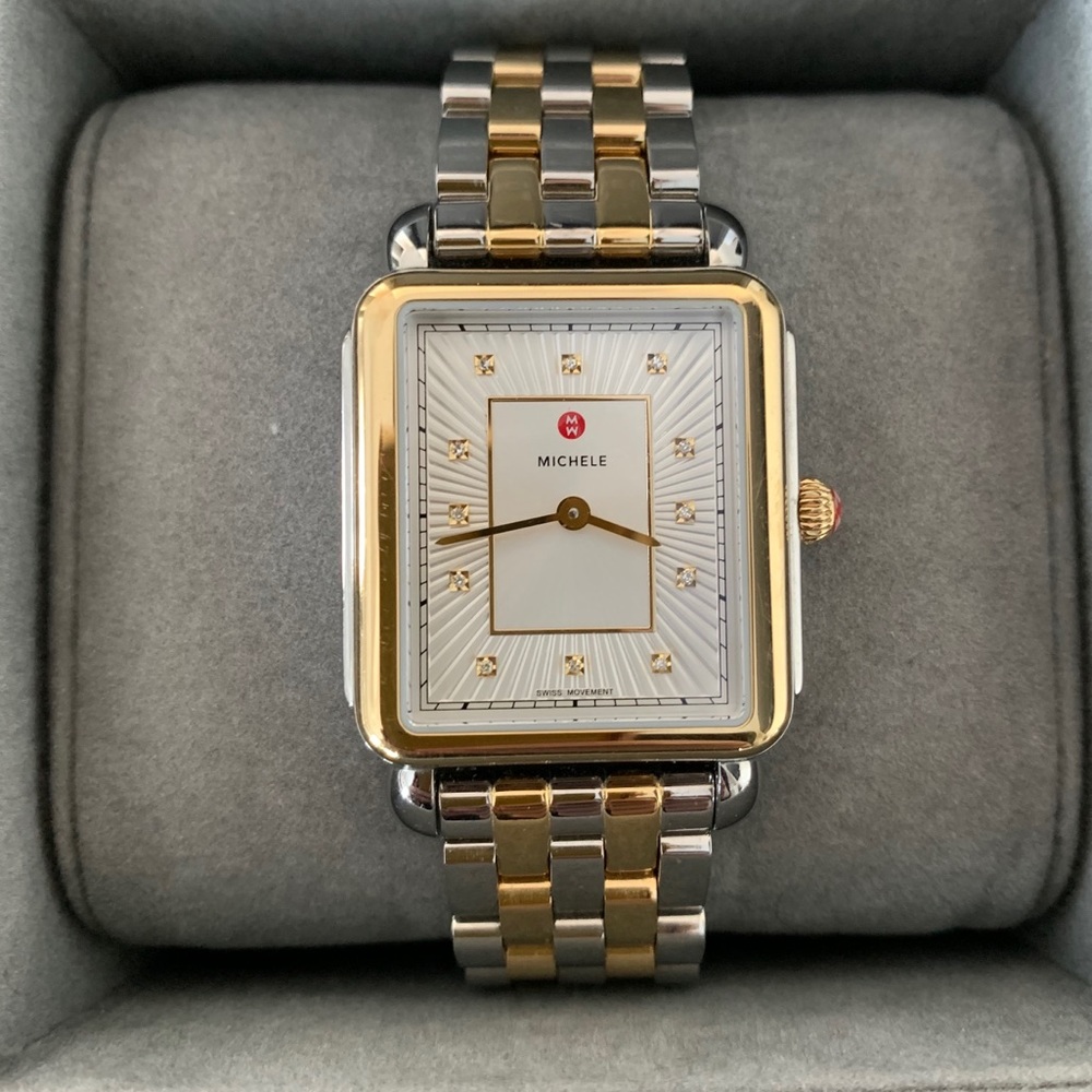 Michele deco II watch